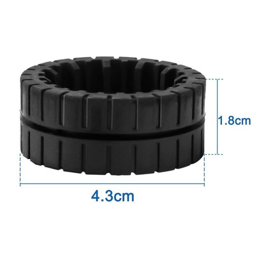 For iRobot Braava Jet M6 (6110) (6012) (6112) (6113) Ultimate Connected Robot Mop Parts Non-Slip Wheel Tires Replacement(4PCS)