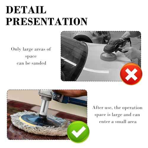 5/8"-11 Thread Angle Grinder Extension Shaft for Car Polisher,Universal Angle Grinder Attachments Expand Connection of Buffering Pads and Anglee Grinder