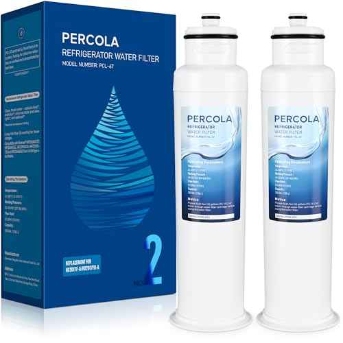HX2017FR-A Water Filter, Compatible with Hisense¢ç HX2017F-A, HRF266N6CSE1, HRF266N6CSE, HRF209N6CSE, HRF254N6TSE, HRF254N6DSE, HRF210N6CBE, Mora MRF211N6CSE, MRF266N6CSE (2 Pack)