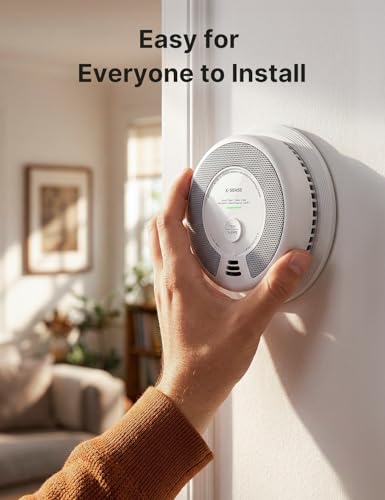 X-Sense Smoke & Carbon Monoxide Alarm SC06 1-Pack - 2-in-1 Safety Detector