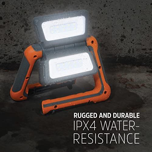 Energizer Rechargeable LED Lantern, Bright Multi-Panel Work Light, Water-Resistant Camping Lantern, Micro-USB Charging Cable, Pack of 1