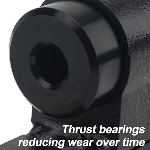 Joytrace Heavy Duty Bolt On Sealed Bearing Gate Hinges for Large Driveway Gates 1100lbs Adjustable Industrial Hinge for Wood Metal Swing Gate Hinges