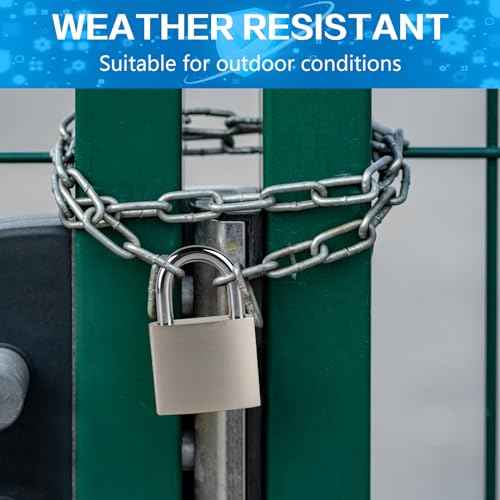 1 Set Stainless Steel Padlock Lock, Door Lock Lock, Padlock Latch Heavy Duty Buckle Latch with Lock Key for Cabinet Closet Door Latch Buckle, 5 Inch