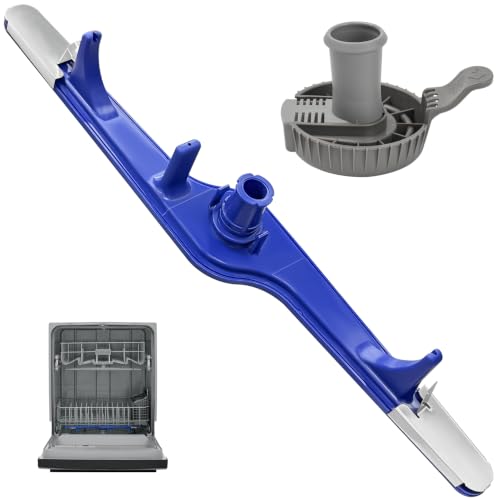 IWIWE 5304517203 Blue Dishwasher Lower Spray Arm Kit for Frigidaire & More (3 Pack) - Fits 5304518968 & 1545680