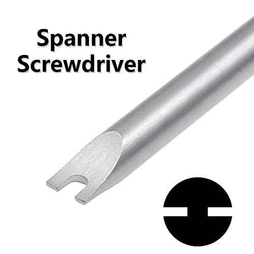 5 Size Spanner Screwdriver Set Magnetic Spanner Head Screwdriver M1.7, M2.0, M2.3, M2.6, M2.8