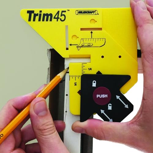 Milescraft 8401 Trim45 Trim Carpentry Aid for Door & Window Trim Installation
