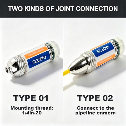 512Hz Sonde Transmitter, Flushable Remote Locator for Underground