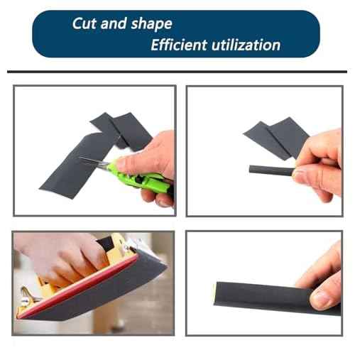 60 Pcs 9x3.6 Inch 10 Grit Mixed Packing Wet and Dry Sandpaper Sheets, Woodworking Furniture/Automobiles/Metal/Lacquer Polishing Sanding Sheets, 80/120/240/400/600/800/1000/1500/2000/3000 Grit