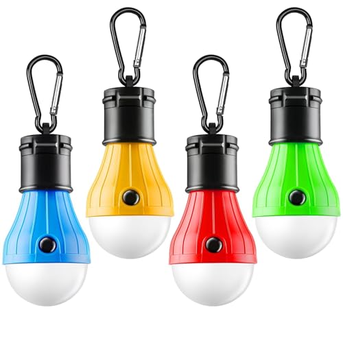 FLY2SKY B-CLOSED-HOOK Portable LED Camping Light with Clip & Emergency Mode