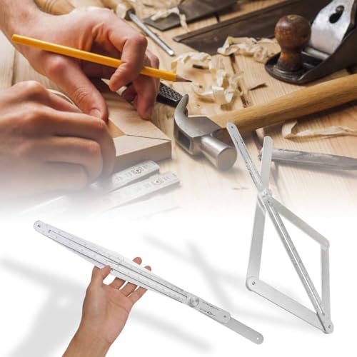 Aluminium Angle Finder Protractor | Miter Saw Bevel Gauge with Scales