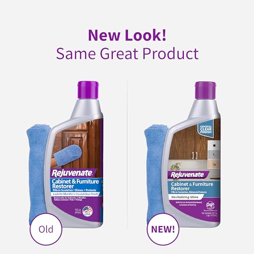 Rejuvenate Cabinet & Furniture Restorer 16 Oz Pack of 1 Clear Finish