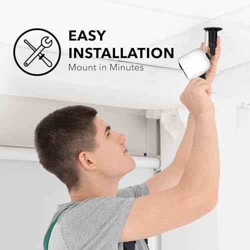 Adjustable Indoor/Outdoor Security Metal Wall Mount - Compatible with Arlo Pro/Ultra & Others, Ring Stick Up Cam, eufyCam, Wyze Cam Outdoor (1 Pack, Black)