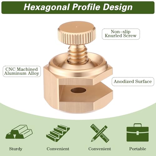 Ceoighe 4 Pack Stair Gauge Set – Gold Framing Square Measurement Tools