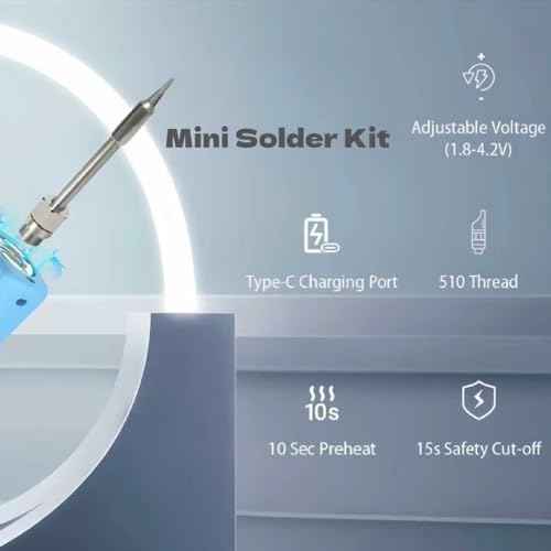 Mini Solder with Rechargable Battery
