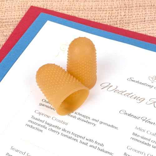 Swingline Rubber Finger Tips, Finger Cots, Extra Large - Size 14, Amber, Finger Protector For Use with Swingline Staples & Swingline Staplers, Home Office Desktop Accessories, 12 Pack (54014)