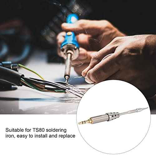 Soldering Iron Tip Replacement for TS80 2 in 1 Heating Core 300-360¡É High Temperature Soldering Tips Kit