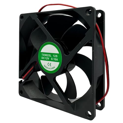 TX9025L12S 12V 9cm Silent Cooling Fan for Wine Cabinet TX9025L12S