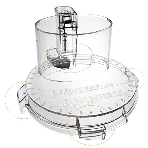 DFP-14NWBCT1 Food Processor Work Bowl Lid for Cuisinart DFP-14 (DLC-005AGTXT1)