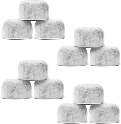 Pack of 12 Replacement Charcoal Water Filters for Keurig Coffee Makers – Universal Fit (12 Count) Brensten