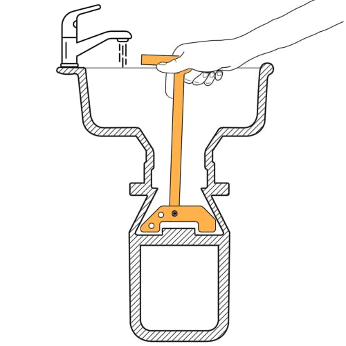 IRONDIY Silver Garbage Disposal Unjamming Wrench - Kitchen Sink Repair Tool