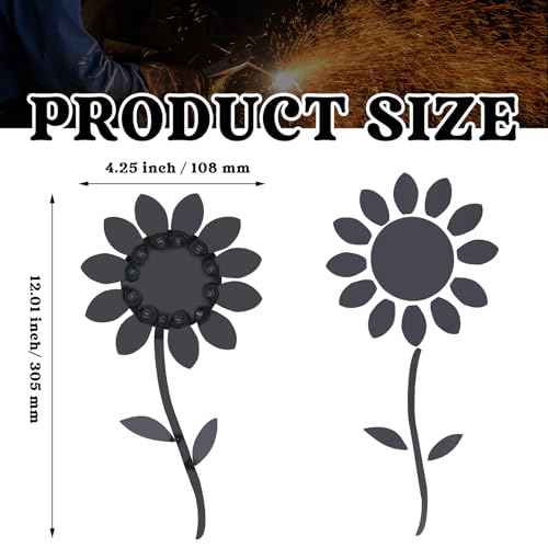 Therwen 1 Set Welding Kits Flower Metal Welding Coupons Practice Kit 16 Gauge Tig DIY Stainless Steel with Mig, Tig, Gas, Arc, Stick