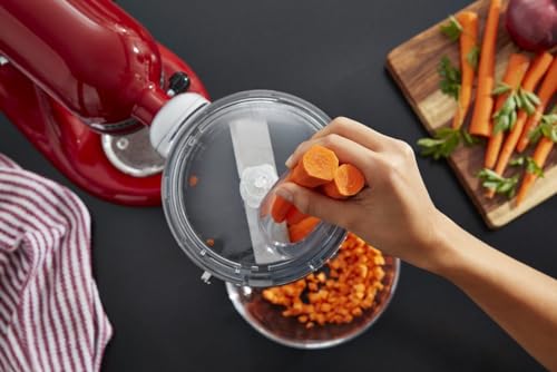 KitchenAid Food Processor Attachment with Commercial Dicing Disc Kit - KSM2FPA (Variation: Food Processor with Dicing Kit)