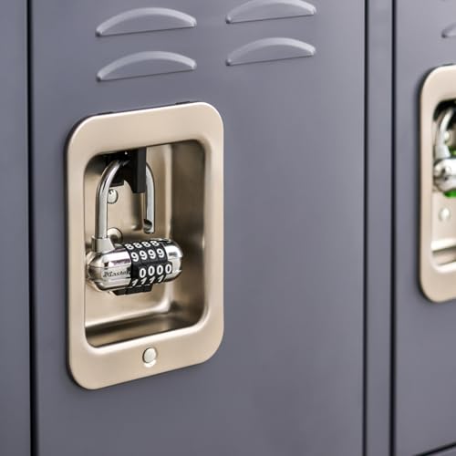 Master Lock 1523D Combination Padlock - Resettable Indoor Lock, Pack of 1, Color May Vary