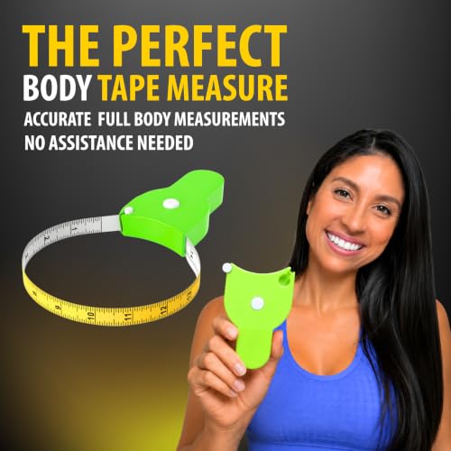 Perfect Measuring Tape Green 80 Inch Body Tape Measure with Lock – Dual Color & Flexible Vinyl