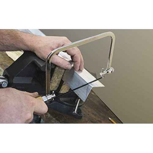 Zona 36-678 Coping Saw Blades, 6-1/2-Inch Long Between Pins, 125-Inch x 020-Inch x 15 TPI, 4-Pack