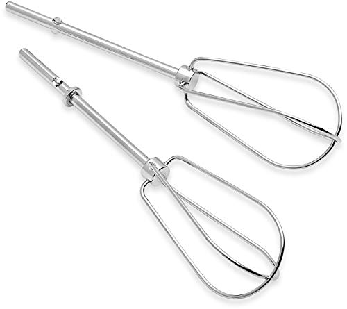 KitchenAid Hand Mixer Beater Attachments W10490648 Stainless Steel – 2 Pack