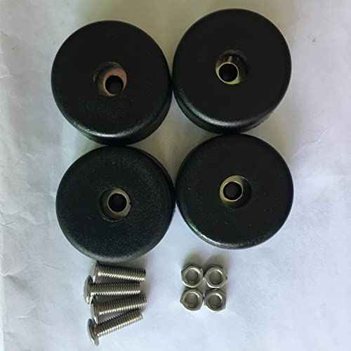 4 Set Rubber Foot Mount With Mounting Screws And Nuts