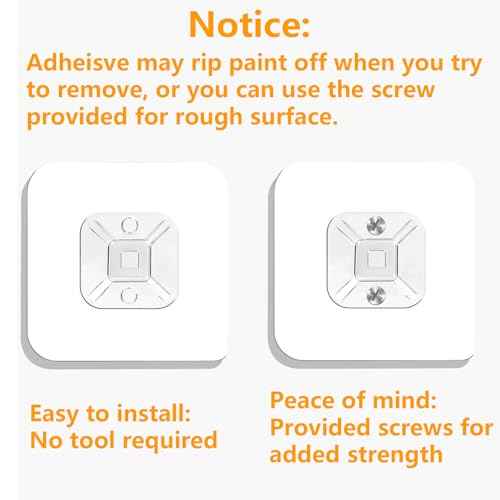 No Drill Metal Furniture Anchors (10 Packs) for Baby Proofing, 14" Adhesive Anti-Tip Furniture Wall Safety Straps for Child, Keep Toddlers & Pets Safe from Falling Furniture Like Dresser & Bookshelf