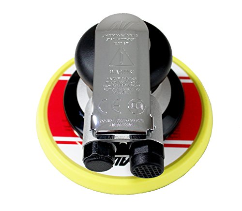 AirVANTAGE 6-Inch Industrial Random Orbital Air Sander with Low-Profile Pad, 3/16 Hook & Loop, Non-Vacuum