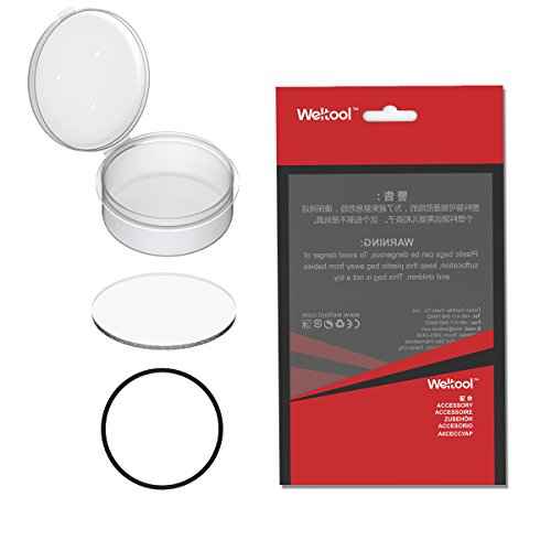 Weltool Glass Lens for Maglite C or D Cell Full Size Flashlights Upgrade - Tempered Glass Lens Shatterproof and UltraClear (1lens)