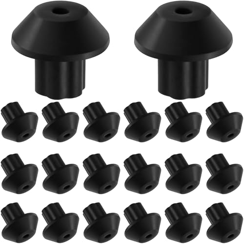 Stove Grate Rubber Feet Set, 20 Pcs Replacement Parts for Gas Range Burners
