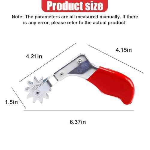 Wool Polishing Pad Cleaning Spur Tool, Metal Car Buffing Tool with Easy-Grip Handle, Universal Car Cleaning Tools Repair Accessory for Revitalizing Compound Pads & Bonnets