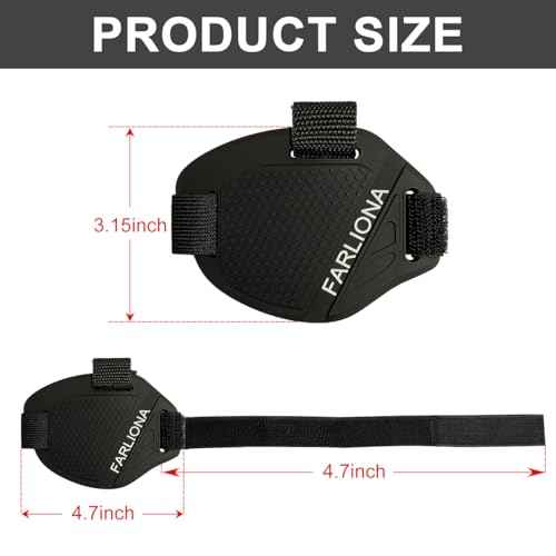 1 PK Motorcycle Motorbike Shift Pad, Shoe Boot Protector Cover, Useful Rubber Gear Shifter Accessories for Men Women, Black, Medium