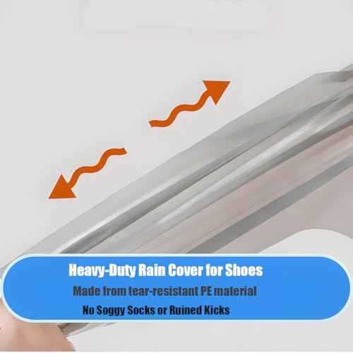 5 Pairs Waterproof Shoe Covers for Rain,Boot Covers Disposable Shoe Covers for Men and Women Rain Outdoor Indoors Overshoes, Non-Slip Outdoor Waterproof Shoe Boot Protectors (Grey-10Pcs, Adult)