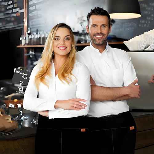 2 Pocket Canvas Work Waist Apron Unisex Tool Utility Apron Tool Belt Woodworkers Artists