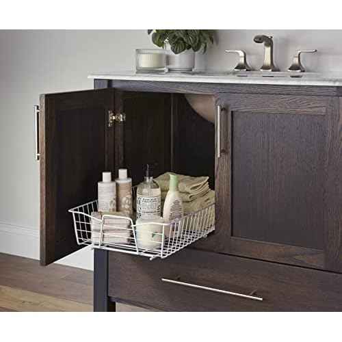 ClosetMaid 53052 14-Inch Wide Cabinet Organizer, White