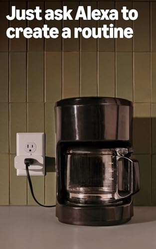 1-Pack Alexa-Compatible Smart Plug with Voice Control & Timer