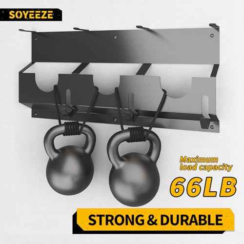 SOYEEZE Angle Grinder Holder, Angle Grinder Tool Stand for Milwaukee/Dewalt 1 Pack, Tool Storage Rack, Wall mount Bracket for Cutters Polishers, Garage and Workspace