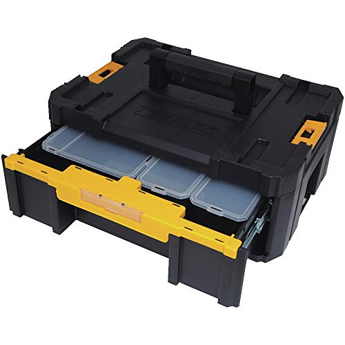 DEWALT TSTAK III Tool Organizer Deep Drawer with Removable Compartments - One Size