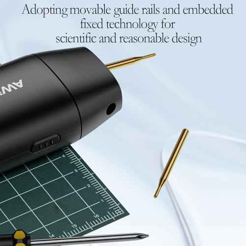 11-Level Handheld Spot Welder for 18650 Li-ion Batteries, Automatic and Manual Dual Mode Welding Machine with Replaceable Copper Tip, DIY/Power Tool Repair Kit