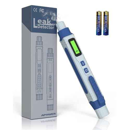 Natural Gas Leak Detector with Audible & Visual Alarm, Portable Propane Sniffer to Locate Combustible Sources Like Methane Propane Home Travel