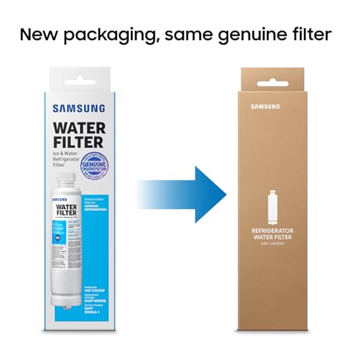 Samsung Genuine Refrigerator Water Filter - 1 Pack, HAF-CIN/EXP, 6-Month Replacement
