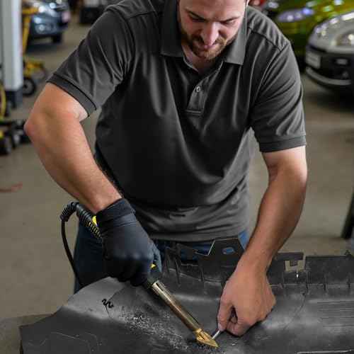 Allturn 110V-100W Plastic Welder, Plastic Welding Repair Iron Kit for Car Bumper Dashboard Kayak Canoe Tank Repairs.