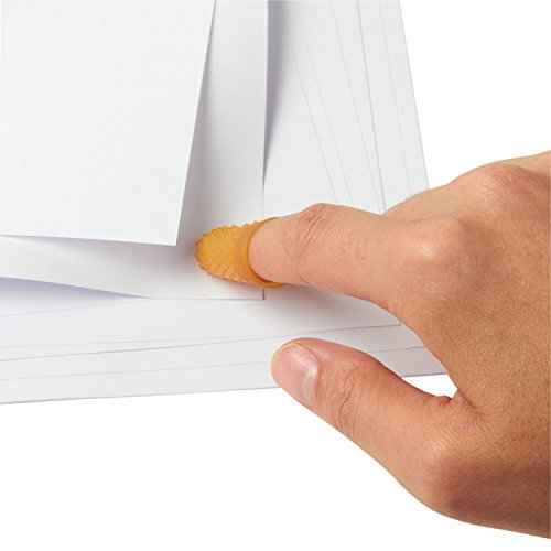 Swingline Rubber Finger Tips, Finger Cots, Extra Large - Size 14, Amber, Finger Protector For Use with Swingline Staples & Swingline Staplers, Home Office Desktop Accessories, 12 Pack (54014)