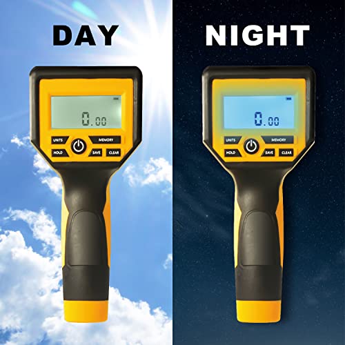 Zozen Yellow Measuring Wheel Digital Display – Imperial & Metric, 0.03% Accuracy