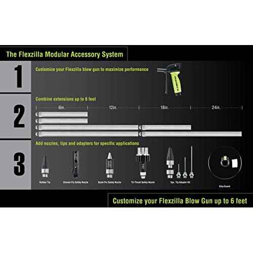 Flexzilla Rubber Blow Gun Tip - AG934FZ